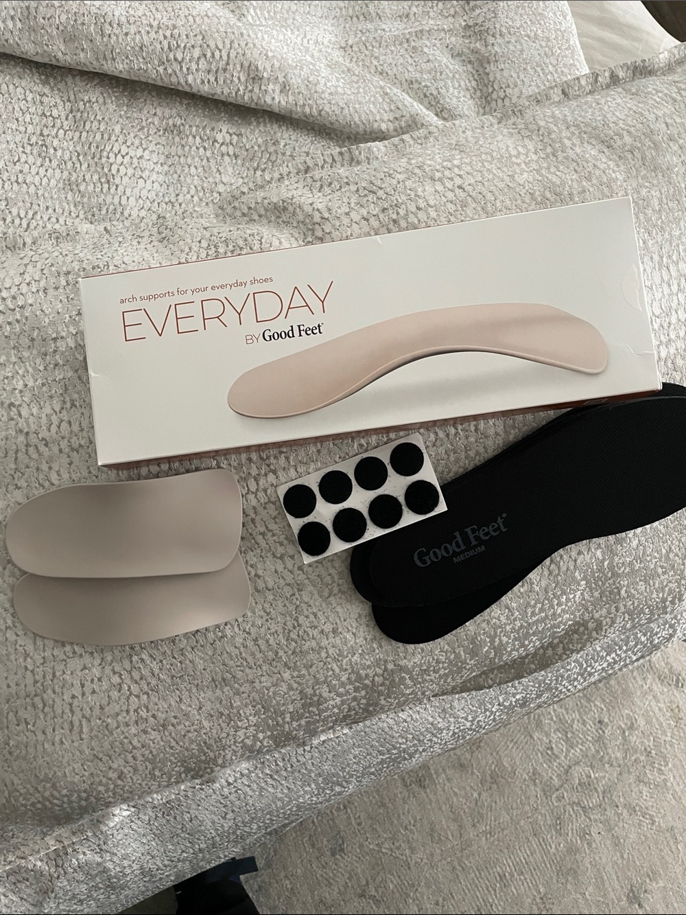 Good Feet Everyday Neutral Arch Support Insoles - Beige